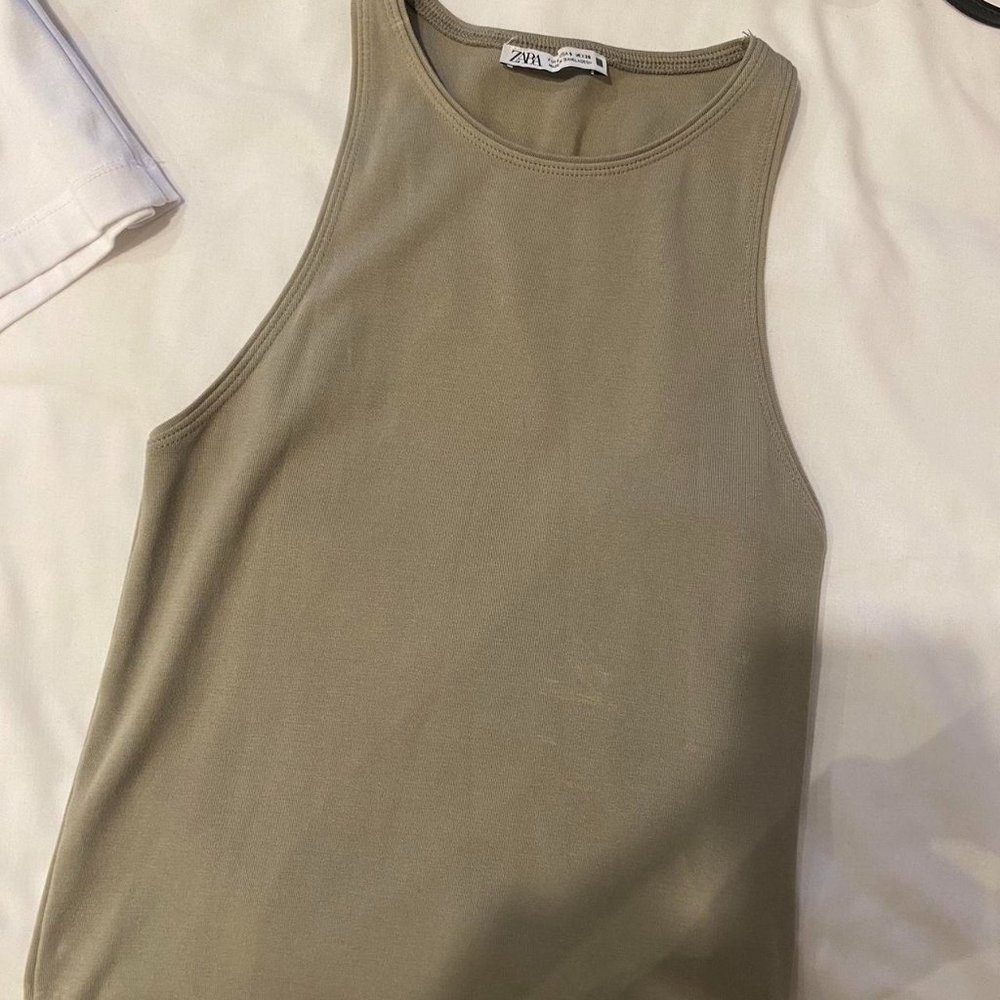 Women's Khaki T-shirt